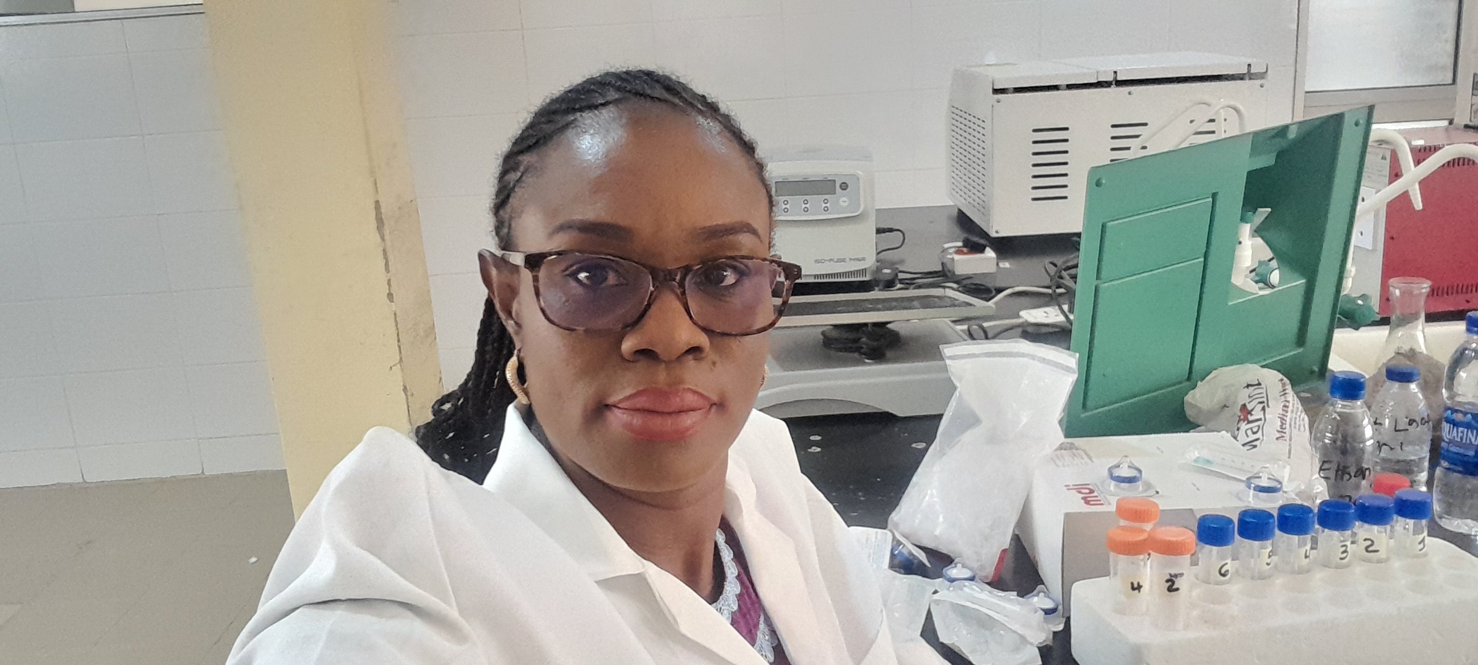 AMRIF Research - Scientist in Laboratory